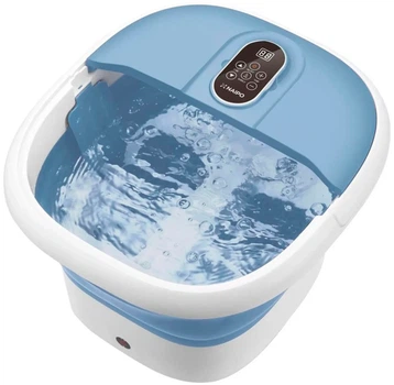 Масажер для ніг з підігрівом, масажем та спа Naipo NPFT-SPA02 Blue UA