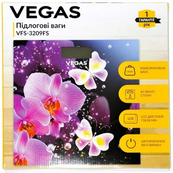 Ваги підлогові електронні VEGAS VFS-3209FS