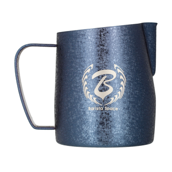 Dzbanek do mleka Barista Space ze stali nierdzewnej niebieski 450 ml (797442171343)