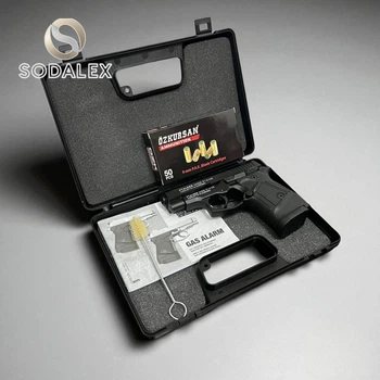 Стартовий пістолет Stalker 914 Black + набої Ozkursan 9 mm 50 штук