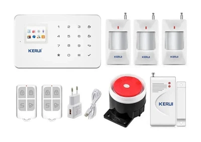 Беспроводная GSM сигнализация для дома, дачи, гаража комплект Kerui alarm G18 (Economy House3) 433мГц