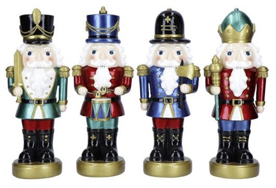 Набір фігурок Timstor Merry Moments Лускунчики 27 см 4 шт (5414070234671)