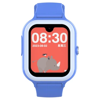 Детские смарт часы-телефон Wonlex KT31 Android 8.1 Blue AMOLED с GPS, видеозвонком, прослушиванием, симкартой (WLKT31BL)