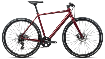 Велосипед Orbea 28" CARPE 40 металік темно-червоний рама M зріст 170-180см