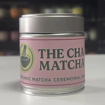 Зелений чай порошок матча Ceremonial клас 6А The Cha Matcha, 30 г