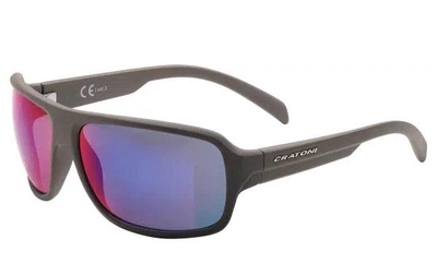 Солнцезащитные очки Cratoni C-Ice COLOR+ Lifestyle black matt линзы grey-blue w/ plasma mirror