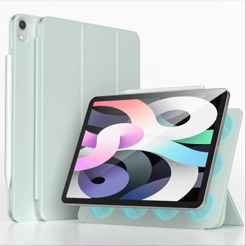 Магнитный чехол-книжка BBM1 Magnetic Case для iPad Air 4 2020/Air 5 2022 10,9"/Pro 11" 2018/Air 11" 2024(M2)/2025(M3)/2026(M4) Светло-зеленый