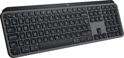 Беспроводная клавиатура Logitech MX Keys S с подсветкой, бесшумная премиум клавиатура для Windows/Mac, Bluetooth, USB-C