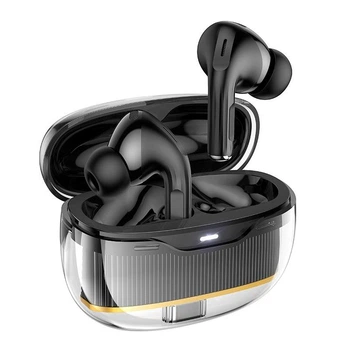 Вакуумні бездротові навушники Bluetooth HOCO EW54 Rayo true wireless BT headset |TWS навушники, портативні, Bluetooth 5.3, 30/300mAh, USB Type-C, до 4 годин відтворення, сенсорне керування, швидке підключення, вбудований мікрофон| Чорний