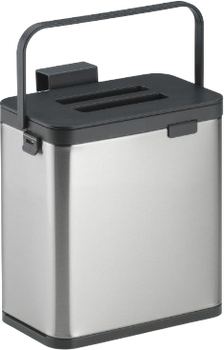 Kompostownik Kela Plata srebrny 2.1 l (4025457121296)