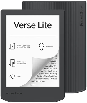 Czytnik e-booków PocketBook 619 Verse Lite Midnight Grey (PB619-T-WW-B)