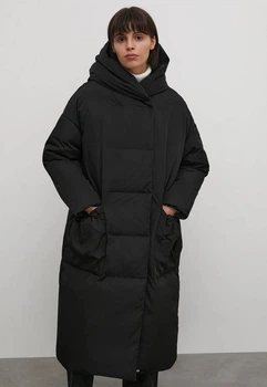 Длинный женский пуховик oversize Finn Flare FWB11023-200 черный XL/2XL