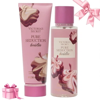 Набір Victoria's Secret Sweet Golden Blooms Fragrance Mist + Lotion (32/28)