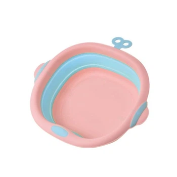 Складаний Таз (миска) пластиковий, 4 л Рожевий, (М4-02514.pink)