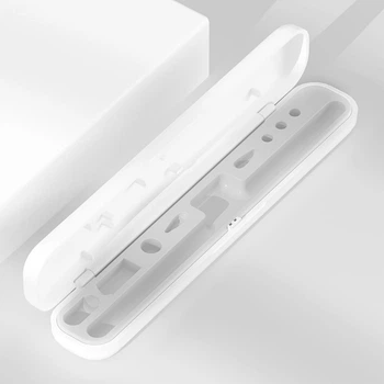 Кейс для хранения стилуса Apple Pencil (1-2 поколение) пластик Бело-серый