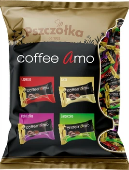 Цукерки Pszczolka Coffee Amo Candies 1кг Bee 1000 г