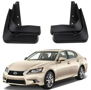 Брызговики Lexus GS 2012- комплект 4 шт.