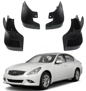 Брызговики Infinity G25 / G35 / G37 2007-2014 комплект 4 шт.