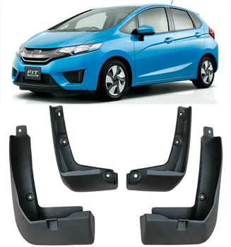 Брызговики Honda Jazz / Fit 2014-2017, комплект 4шт.