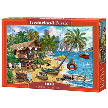 Пазлы Castorland "Лето в городе" 1000 деталей (C-105045)