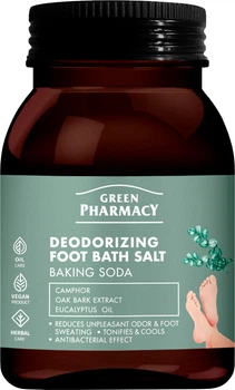 Соль для ванны ног Green Pharmacy Deodorizing Foot Bath Salt Дезодорирующая 400 г (4823015947018)