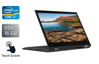 Ноутбук-трансформер Lenovo ThinkPad X1 Yoga 1st / 14" (1920x1080) IPS Touch / Intel Core i7-6600U (2 (4) ядра по 2.6 - 3.4 GHz) / 16 GB DDR3 / 512 GB SSD / Intel HD Graphics 520 / WebCam / Fingerprint / Windows 10 б/у