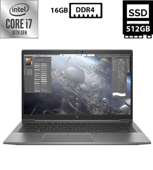 Ноутбук Hewlett Packard ZBook Firefly 14 G7 14” IPS 1920x1080 Core i7-10510U 1.80GHz 16GB DDR4 SSD 512GB Intel UHD Graphics Камера (HZFf14UG7R16S512A) Б/В