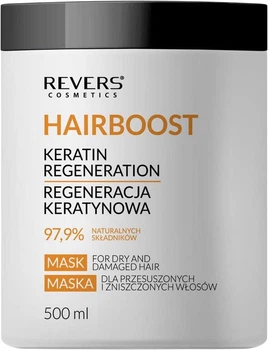 Маска для волос Revers Hairboost Кератиновая Восстанавливающая 500 мл (5902815197041)