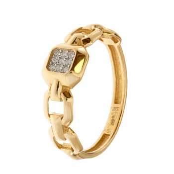 Кольцо Diamant К3734 (564553) 17.0
