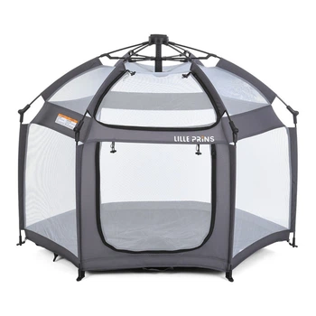 Детская платка манеж MR 1515 Platinum Grey 140х124х110 см