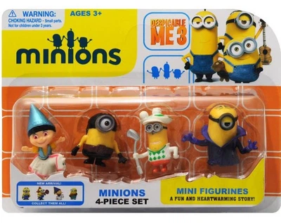 Ігрові фігурки Міньйони Minions 4 шт. Ґадний Я Набір для дітей