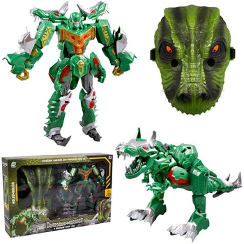 Игрушка Трансформер Динозавр с Маской Dinosaur Warrior