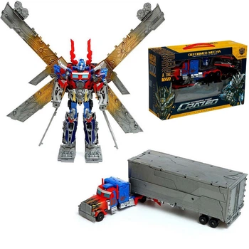 Оптимус Прайм с Прицепом Игрушка Optimus Prime Transformers