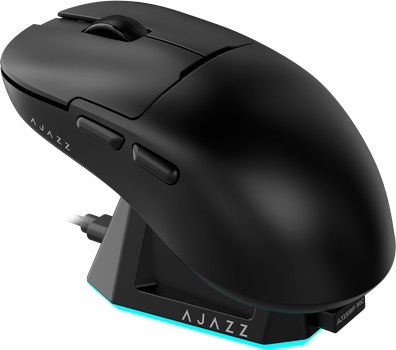Мышь Ajazz AJ159P MC Charging Dock Wireless/Bluetooth/USB Black (AJ159P-MC-B)