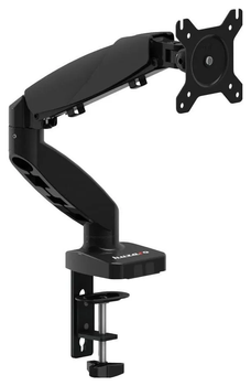 Uchwyt biurkowy do wyświetlacza Huzaro Motion 1.2 27" Black (5903796015294)