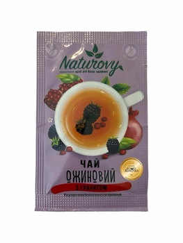 Чай ягідний ожиновий з гранатом Naturovy 50 г