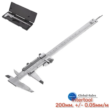 Штангенциркуль Intertool 200 мм 0.05 мм (MT-3020)