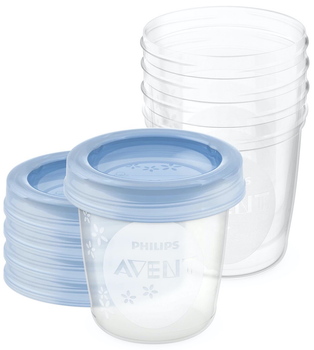 Pojemniki na mleko Philips AVENT 5x180 ml SCF619/05 (8710103671688)