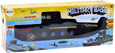 Іграшка LEAN Toys Військовий підводний човен зі світлом і звуками Чорний 20885 (5905991031901)