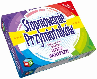 Gra planszowa edukacyjna Multigra Stopniowanie przymiotników (5906395300686)