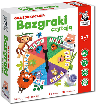 Настільна гра Kapitan Nauka Edgard Базграки читають (5904905917393)
