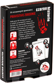 Gra planszowa G3 Czarne historie: Prawdziwe zbrodnie (5904413301905)
