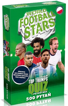 Настільна гра Winning Moves Вікторина: Top Trumps світові футбольні зірки (5036905058612)