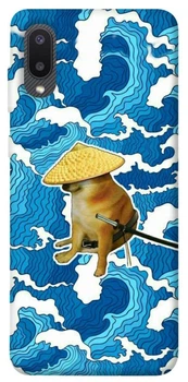 TPU чохол Demsky Sad dog samurai для Samsung Galaxy A02
