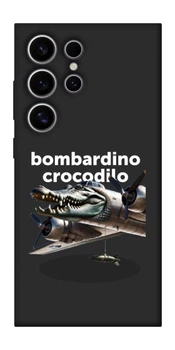 TPU чохол Demsky Bombardino Crocodilo volante для Samsung Galaxy S25 Ultra
