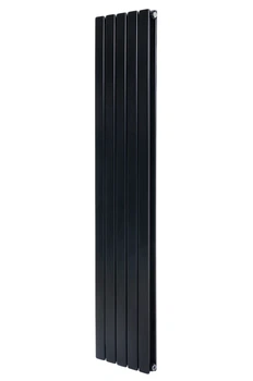 Дизайнерский вертикальный радиатор отопления ARTTIDESIGN Livorno II 5/2000/340/50 чёрный матовый LV II.5.200.34.5.B
