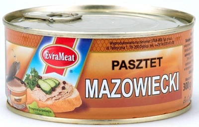 Паштет Evra Meat Pasztet Mazowiecki 300 г