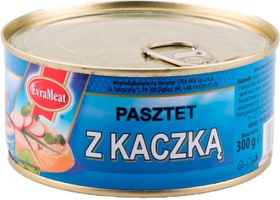 Паштет Evra Meat Pasztet z Kaczka 300 г