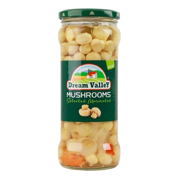 Гриби Dream Valley Mushrooms Selected Marinated печериці 580 мл