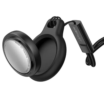 Розумний брелок для пошуку Bluetooth-трекер сумісний з Apple ACEFAST S1 Чорний